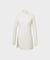 Anell Golf Classic Slit Knit Dress - Cream