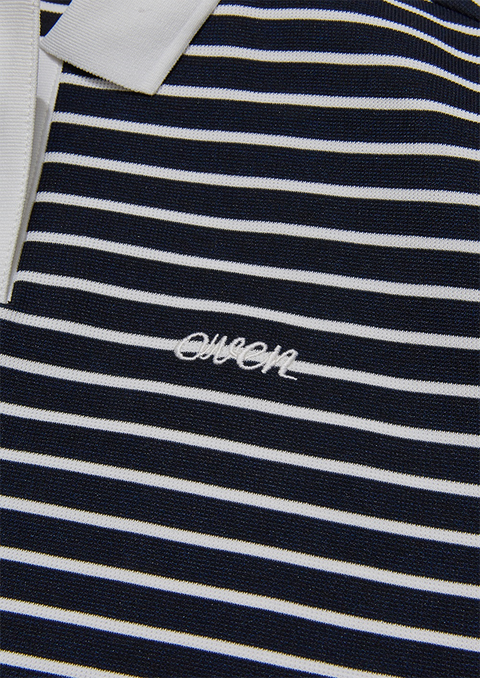AVEN Soft Cool Polo Sky - Navy