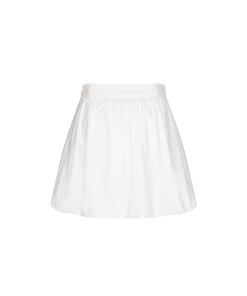 Monday Flow Balloon Skirt - White