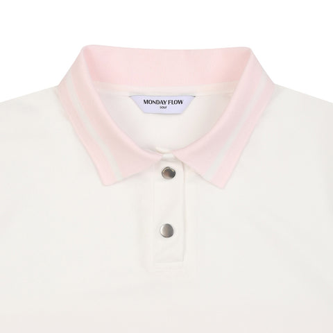Monday Flow Gradient Cool Mesh Top - Pink