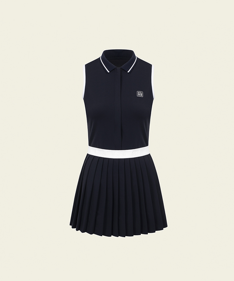 FORDI Kara Sleeveless One Piece - Navy