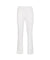CREVE NINE: Women's High Waist Corduroy Bootcut Pants - Ivory