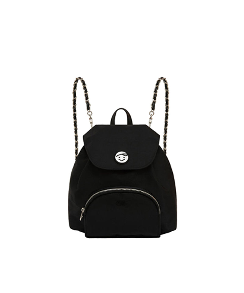 PIV'VEE Two-Way Chain Nylon Bag - Ebony Black