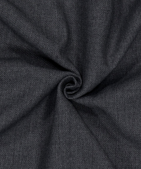 LE SONNET Classic Pleats Wool Skirt - Gray