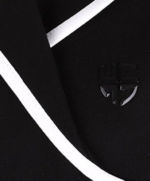 HENRY STUART Women's Wrap Sleeveless T-Shirt - Black