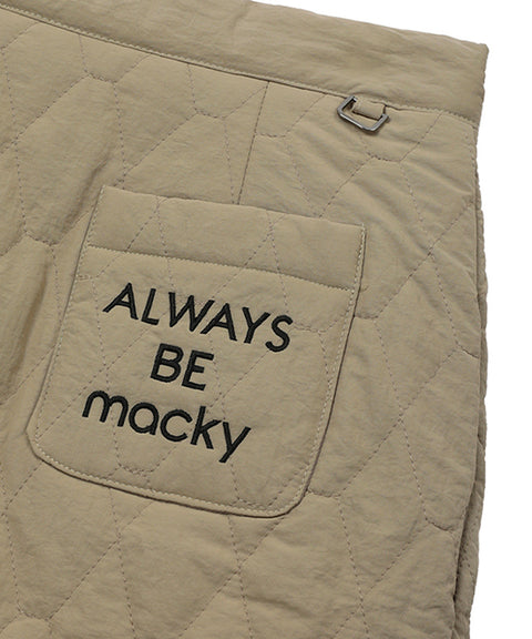 MACKY Golf: Always Macky Long Skirt - Beige