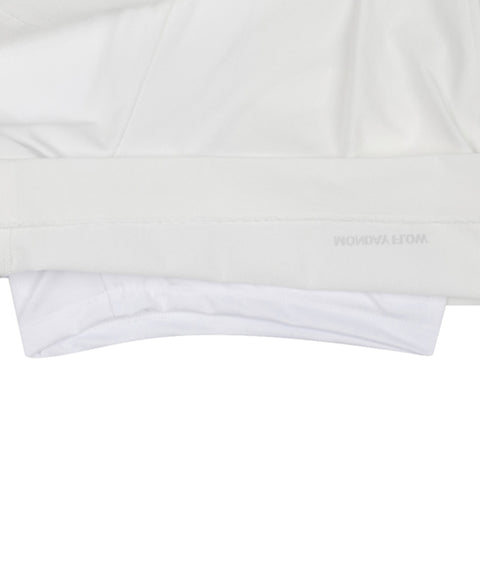 Monday Flow Volume Short Skirt - White