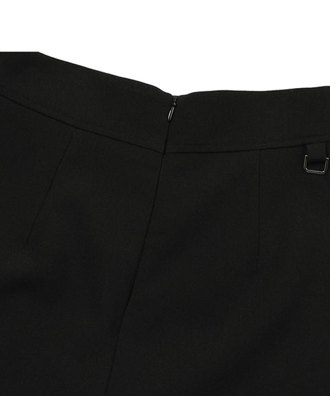 MACKY Golf: Eilie Wrap Skirt Pants - Black