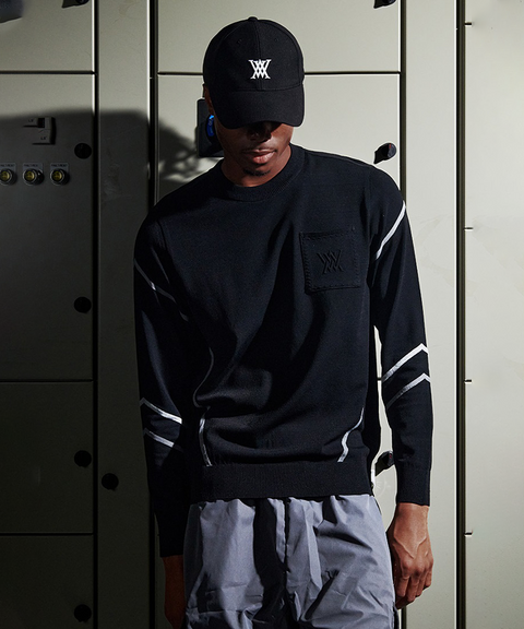 Men's FA Essential Sweater - Black