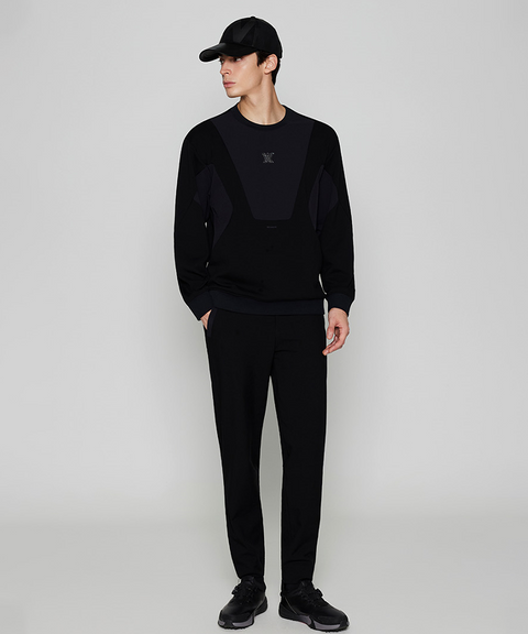 Men's FA Hybrid Sweatshirt - Black