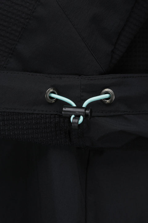 Women's FA Mid Legth Hooded Jacket - Black