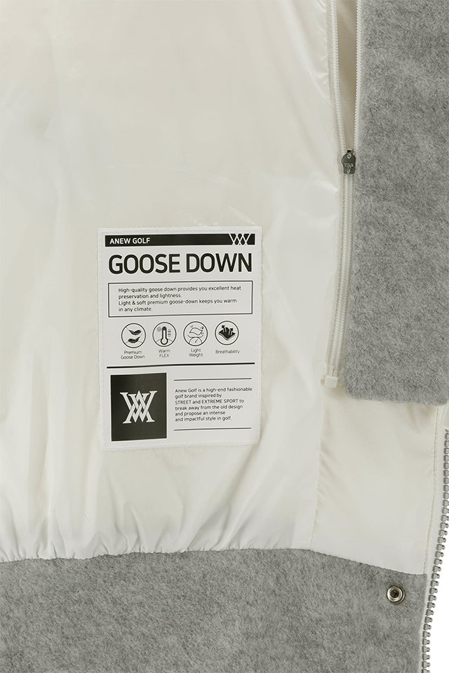 Women's WI Short Sleeve Down Jacket - Ivory