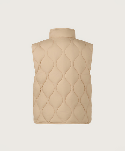 FORDI Airy Duck Down Vest - Beige