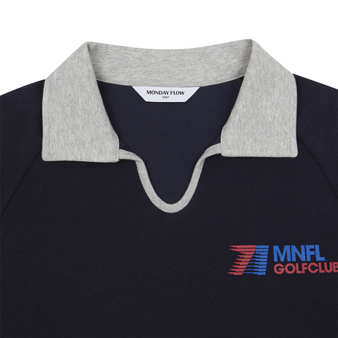 Monday Flow Golf Club Top - Navy