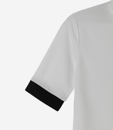 [Warehouse Sale] OBER Golf Functional Airmesh Color Block T-shirt - White