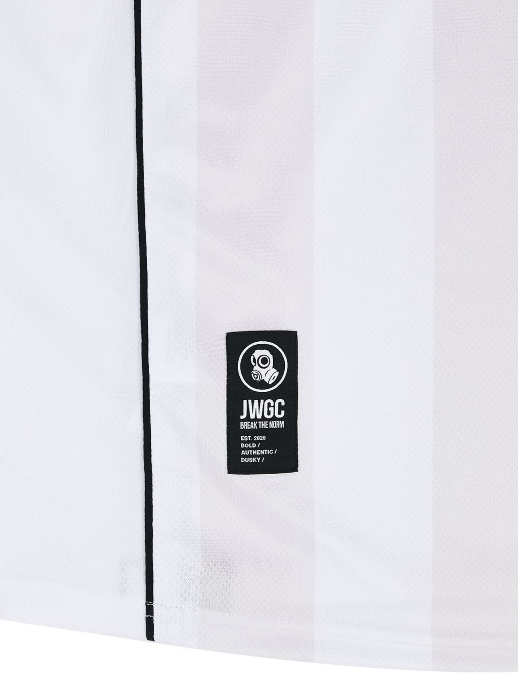 Jamie West Breakers Football Stripe P-Shirts - White