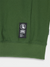 Jamie West Collar Patch Half Zip-up Sweatshirts - Green