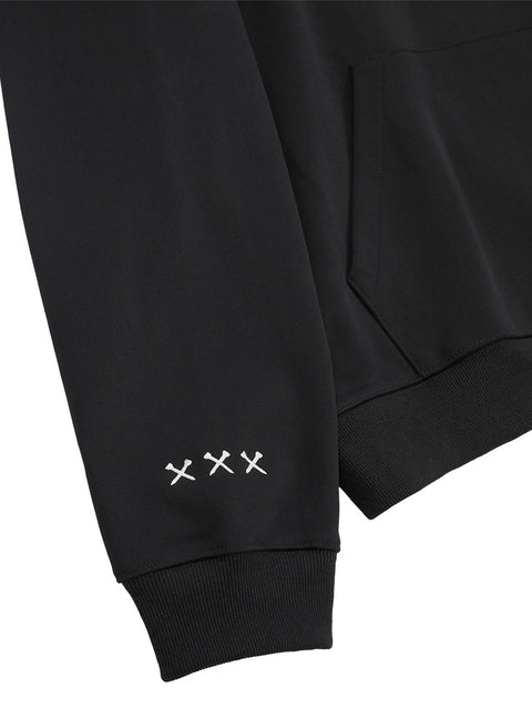 Jamie West Grave Snap Hoodie Sweatshirts - Black