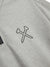 Jamie West High-Neck Half Zip-up Pocket Sweatshirts - Grey