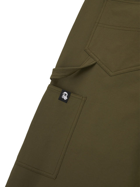 Jamie West Nylon Carpenter Pants - Brown