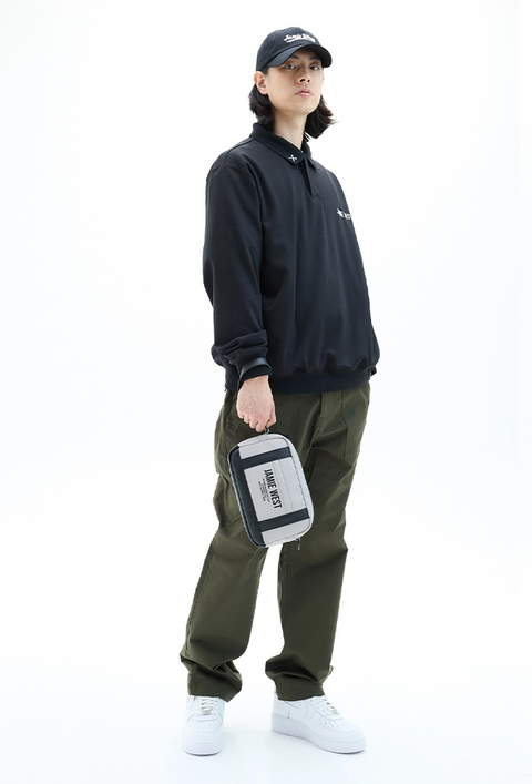 Jamie West Underground Golfer Pouch Bag - Grey