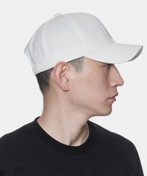 Jamie West Wayne Ballcap - White