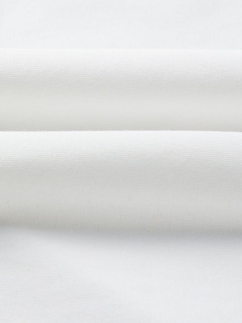 Jamie West Woven Combined Point P-Shirts - White