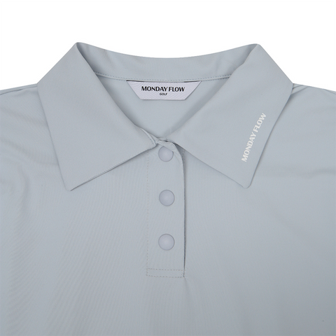 Monday Flow Light Stretch Long Sleeve Top - Light Blue