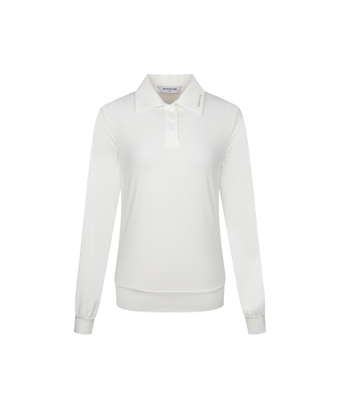 Monday Flow Light Stretch Long Sleeve Top - White