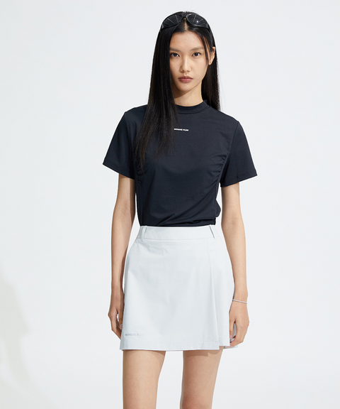 Monday Flow Slim Comfy Skirt - Light Gray