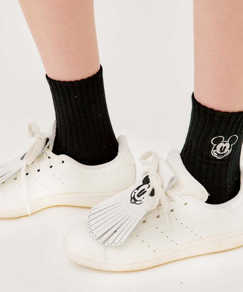 PIV'VEE  Mickey Shoe Tassel - Cloud White