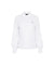 CREVE NINE: Button-up Polo Basic T-shirt - White