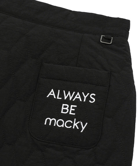 MACKY Golf: Always Macky Long Skirt - Black