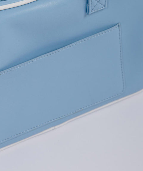 CREVE NINE: Two-Way Logo Multi Pocket Bag - 3 colors