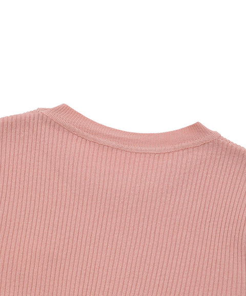 MACKY Golf: Slim Line Knit - Pink