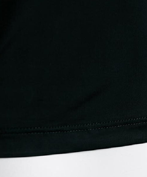 CREVE NINE: Round Logo Innerwear - Black