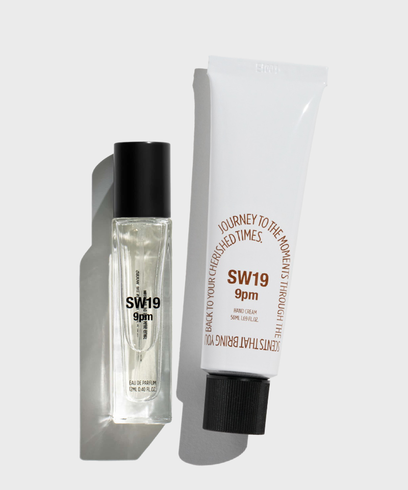 SW19 9pm VEGAN HAND CREAM (50ml) + 9pm EAU DE PARFUM (12ml)