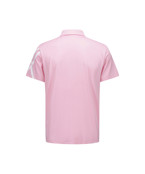 GG Men's Sleeve Print Short Sleeve T-Shirt - L/Pink