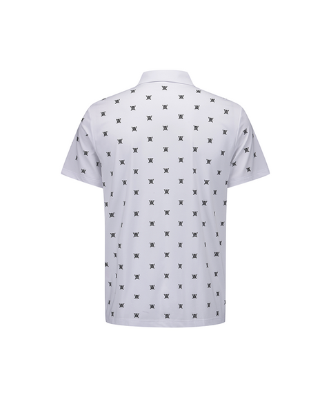 GG Men's Monogram Short Sleeve T-Shirt - White