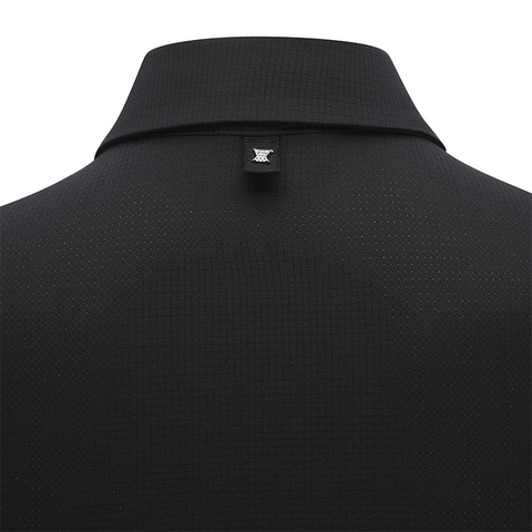 Women's SM Collared Short T-Shirt - Black
