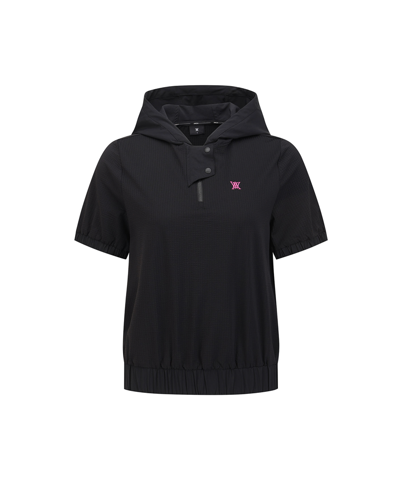 Women's Hooded T-Shirt - Black