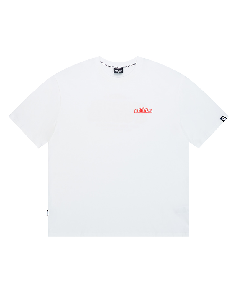 Jamie West A&G Lettering T-Shirts - White