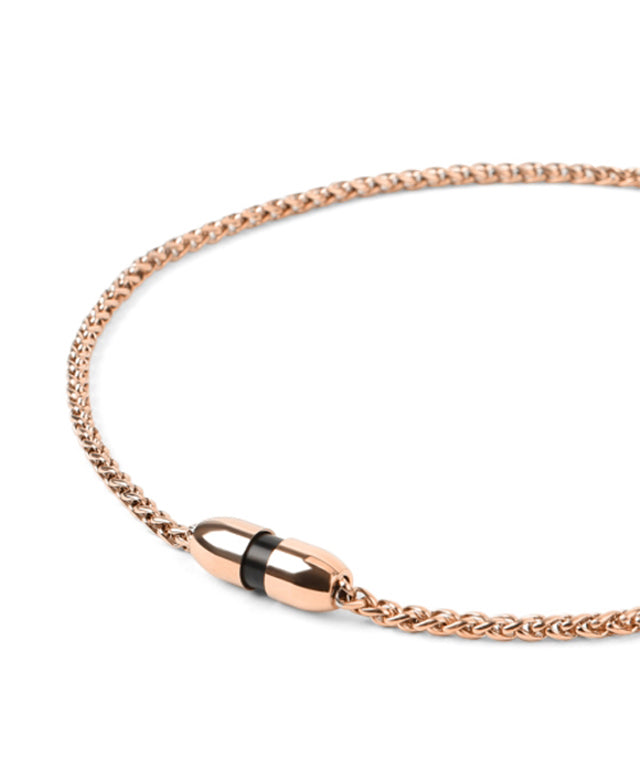 [Warehouse Sale] Anapa Microcurrent Health Necklace (Chain/Rose Gold)