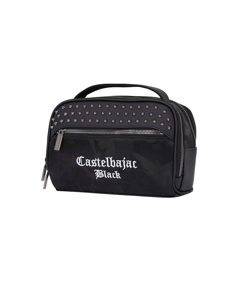 Castelbajac Men's Camouflage Pouch - Black
