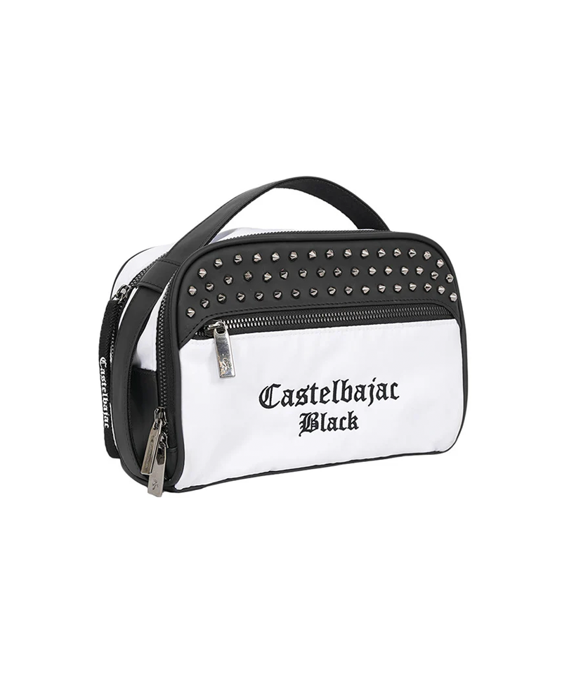 Castelbajac Men's Camouflage Pouch - White