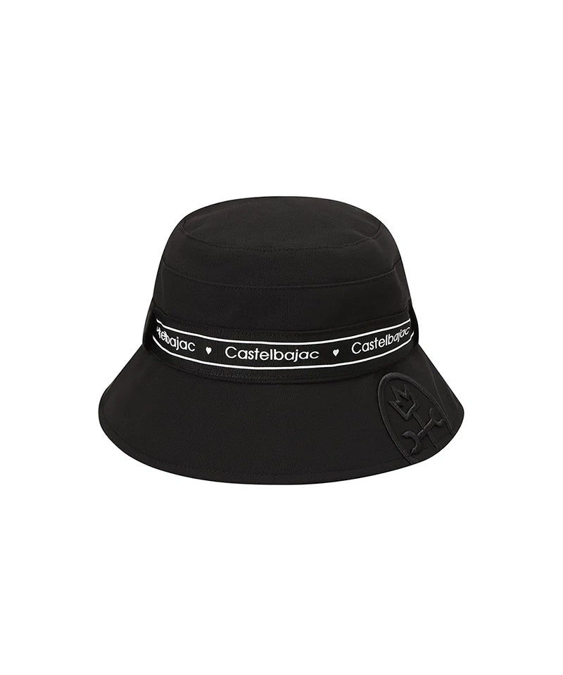Castelbajac Women's Ribbon Bucket Hat - Black