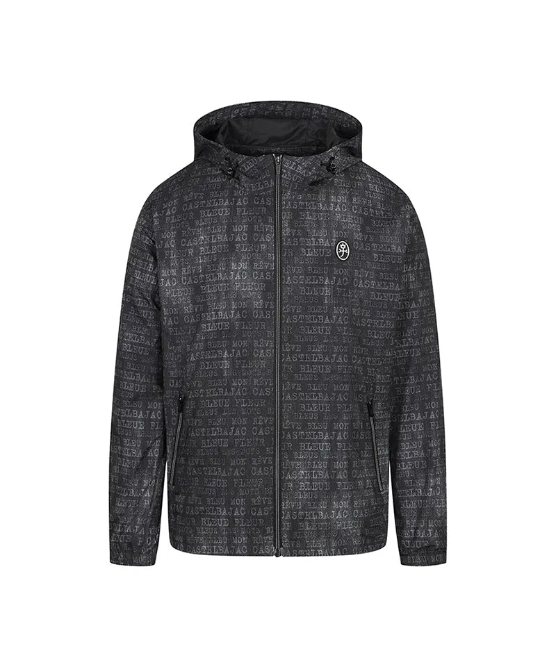 Castelbajac Men's Pattern Hooded Jumper - Black