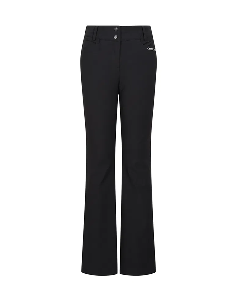 Castelbajac Women's Soft Touch Solid Bootcut Pants - Black