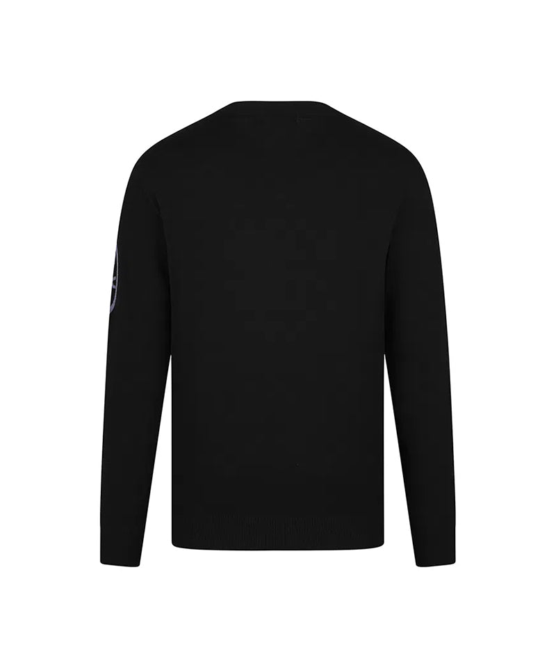 Castelbajac Men's Textured Egg Blasson Knit - Black