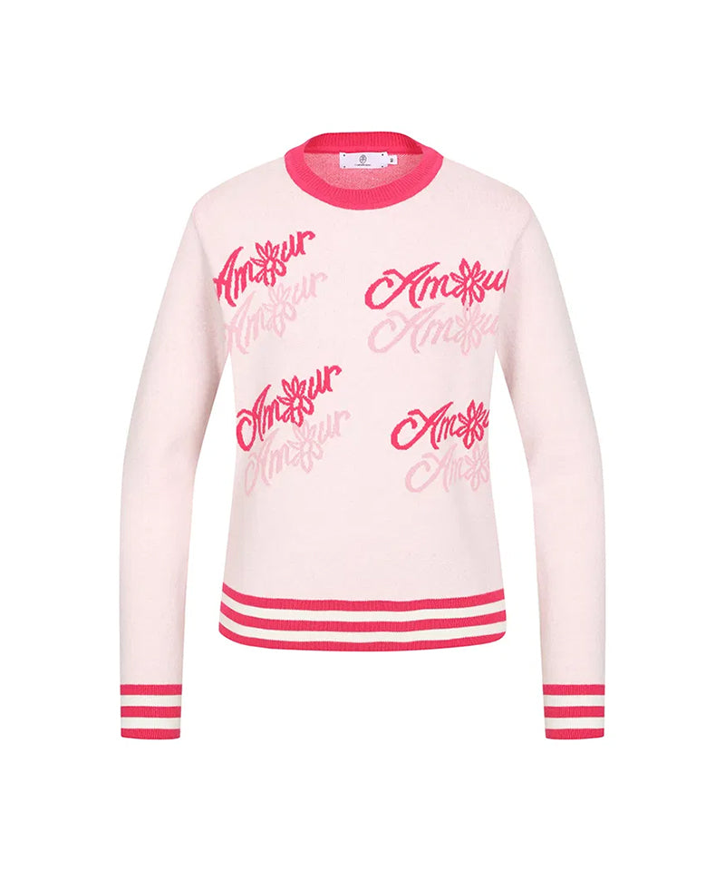Castelbajac Women's Logo Lettering Knit - White